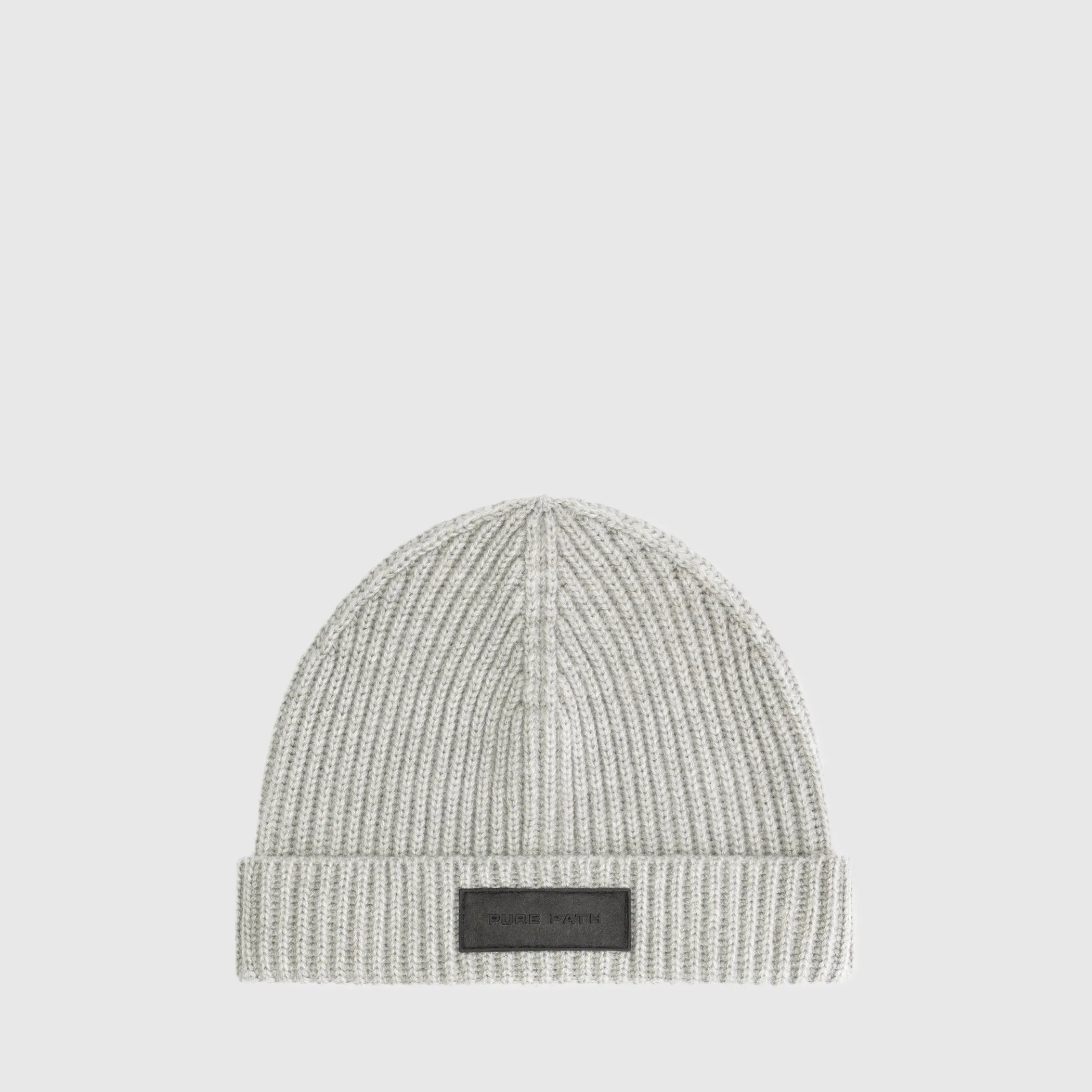 Ribbed Beanie | Grey