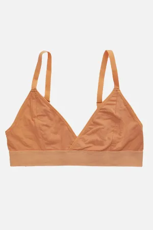 Richer Poorer Classic Bralette / Clay