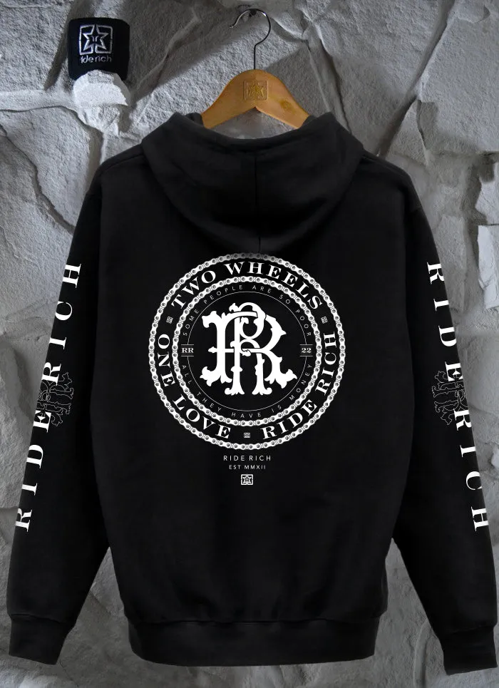 RR Filigree & Chains Pullover Hoodie