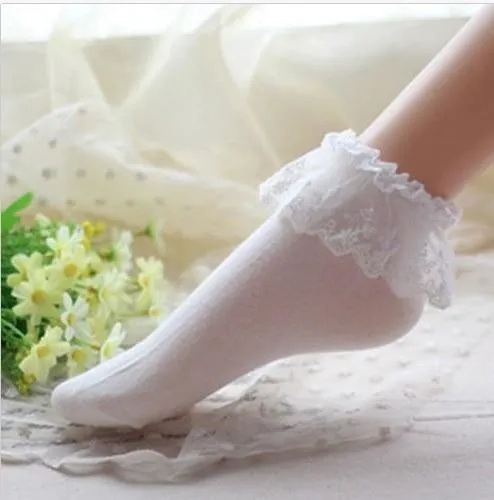 Ruffled Princess Socks