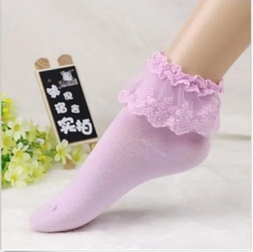 Ruffled Princess Socks