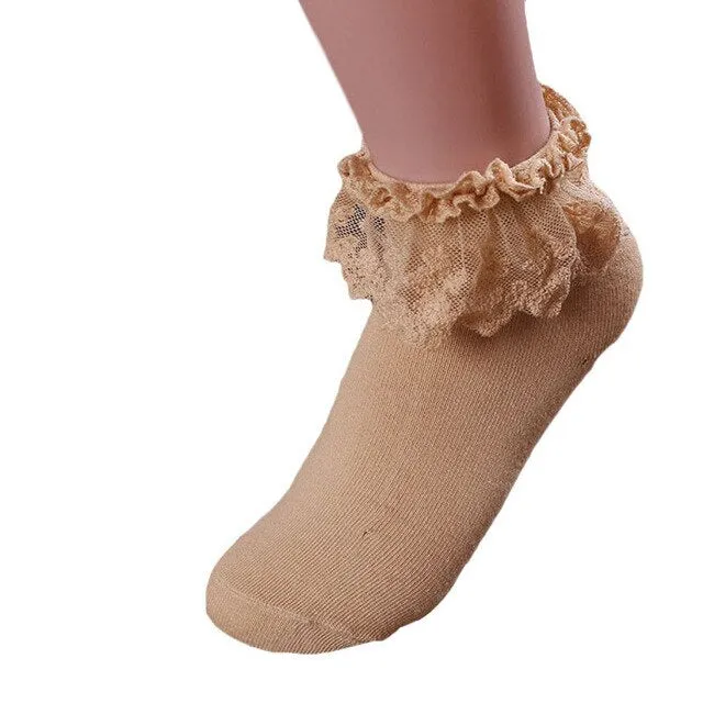 Ruffled Princess Socks