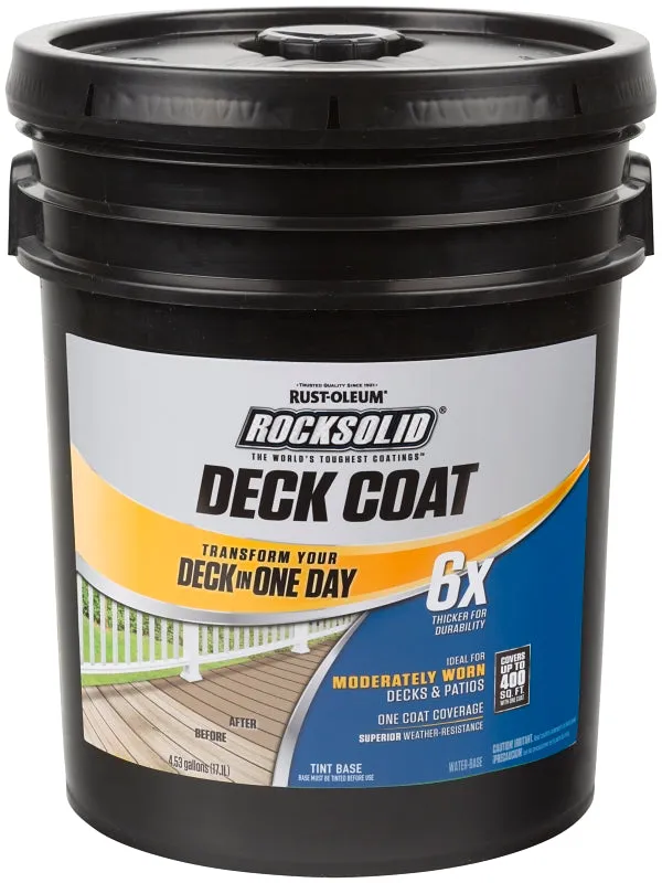 Rust-Oleum 300123 Deck Coat Resurfacer, Liquid, 5 gal :PAIL: QUANTITY: 1