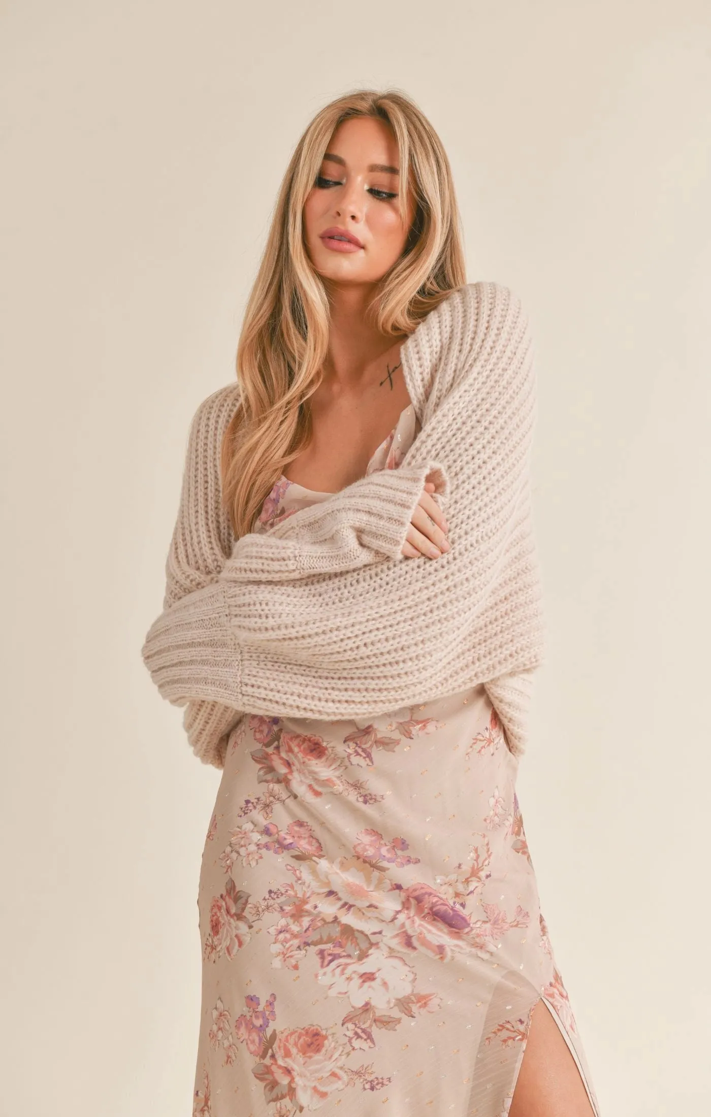 Sage the Label Isadora Sweater Bolero Shrug