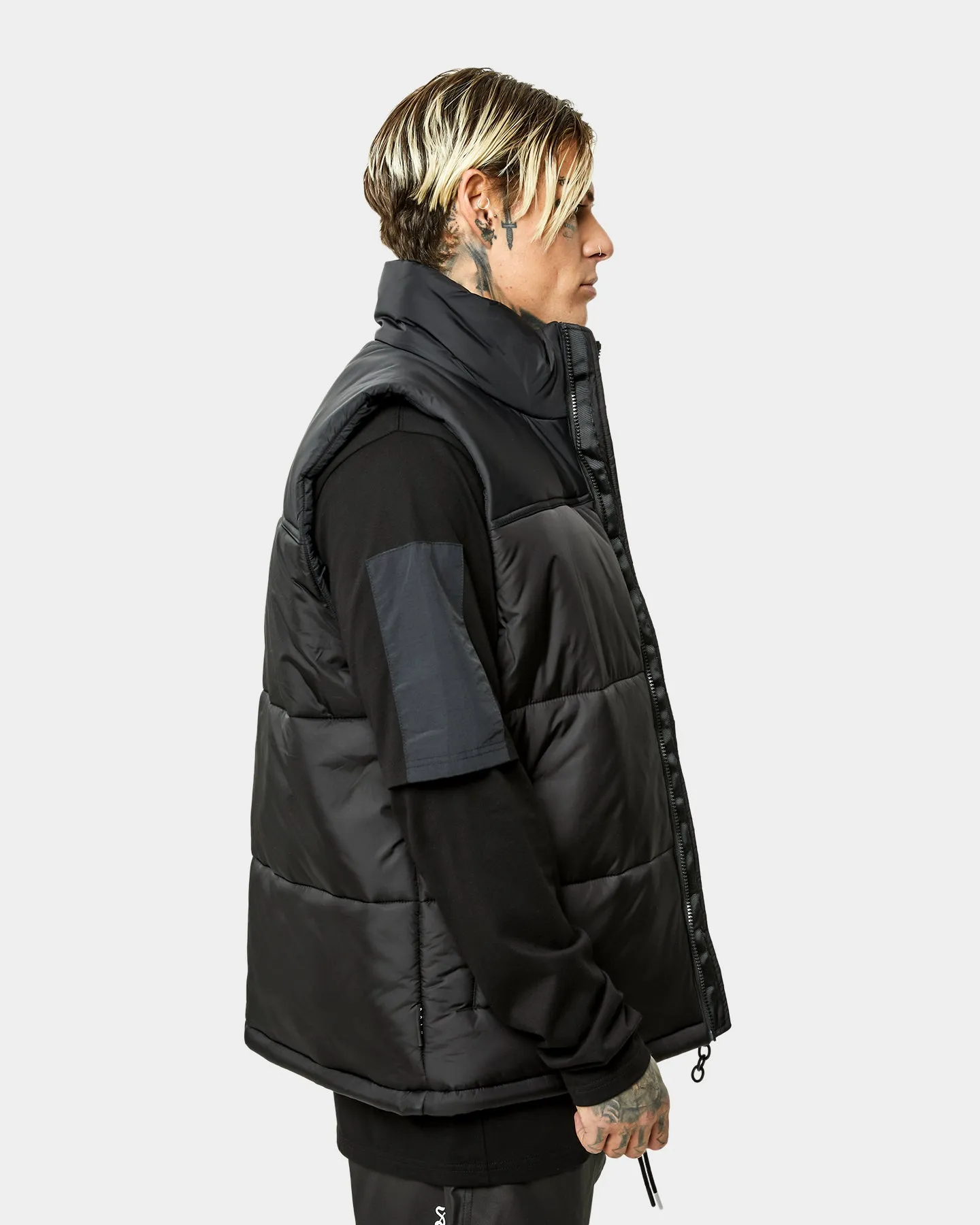 Saint Morta Alpha Homora Puffer Vest Black