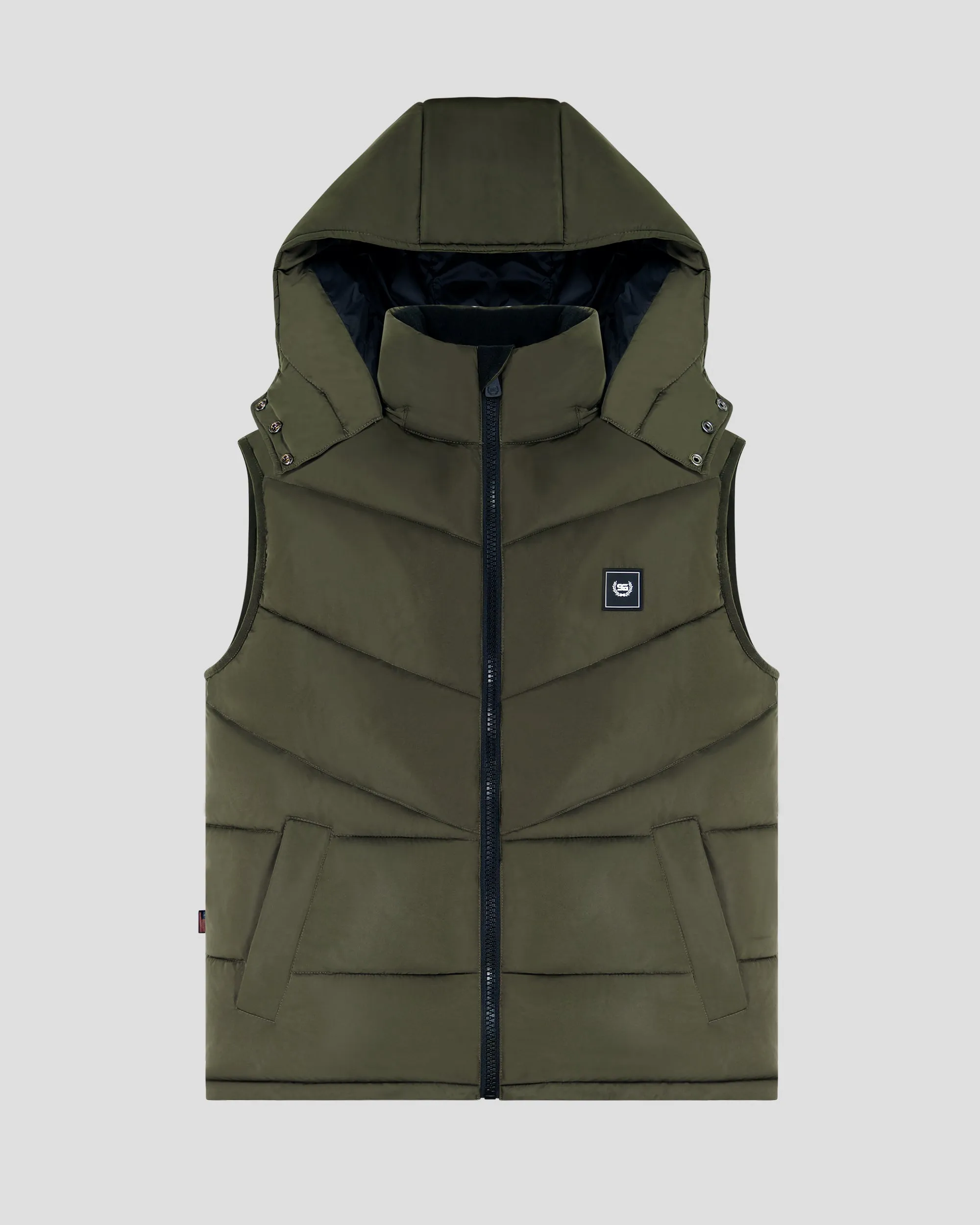 SG Puffer Vest - Olive