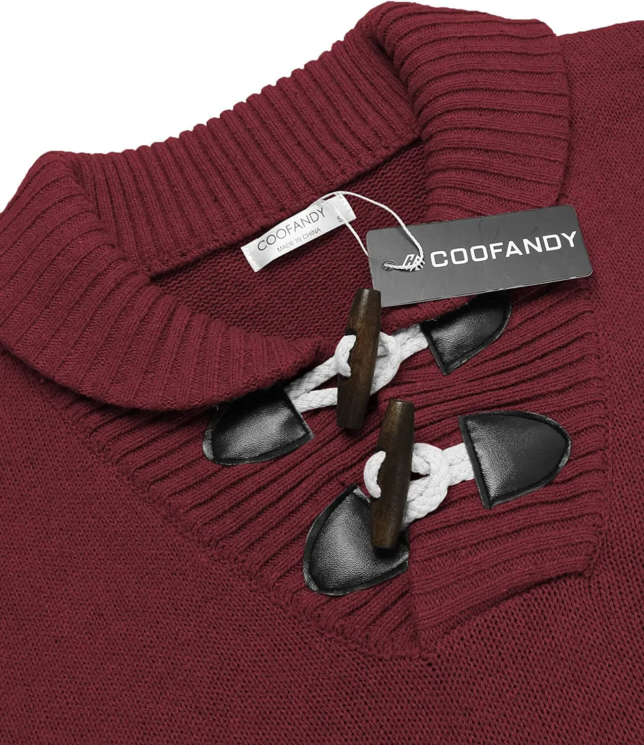 Shawl Collar Pullover Knit Sweaters with Pockets (US Only)