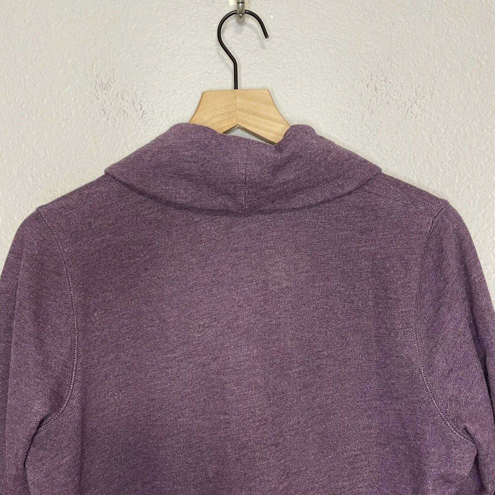 Shawl Neck Pullover Sweatshirt