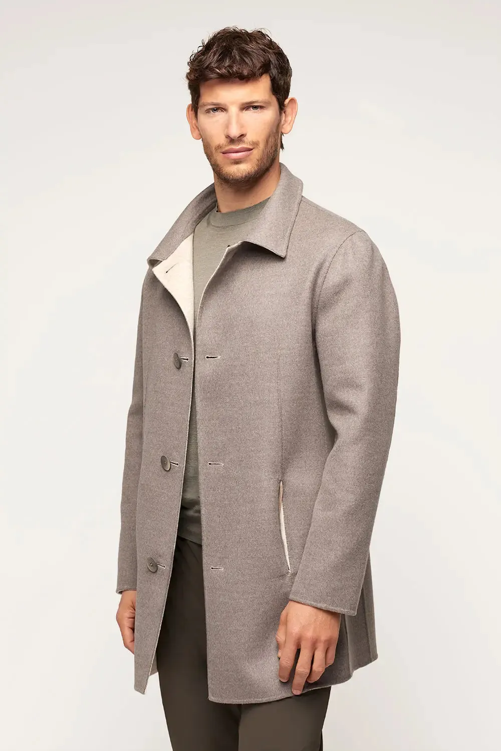 Short coat for men