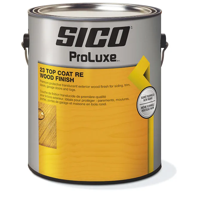 Sico® Proluxe® 23 Top Coat Wood Finish, Natural 3.78L