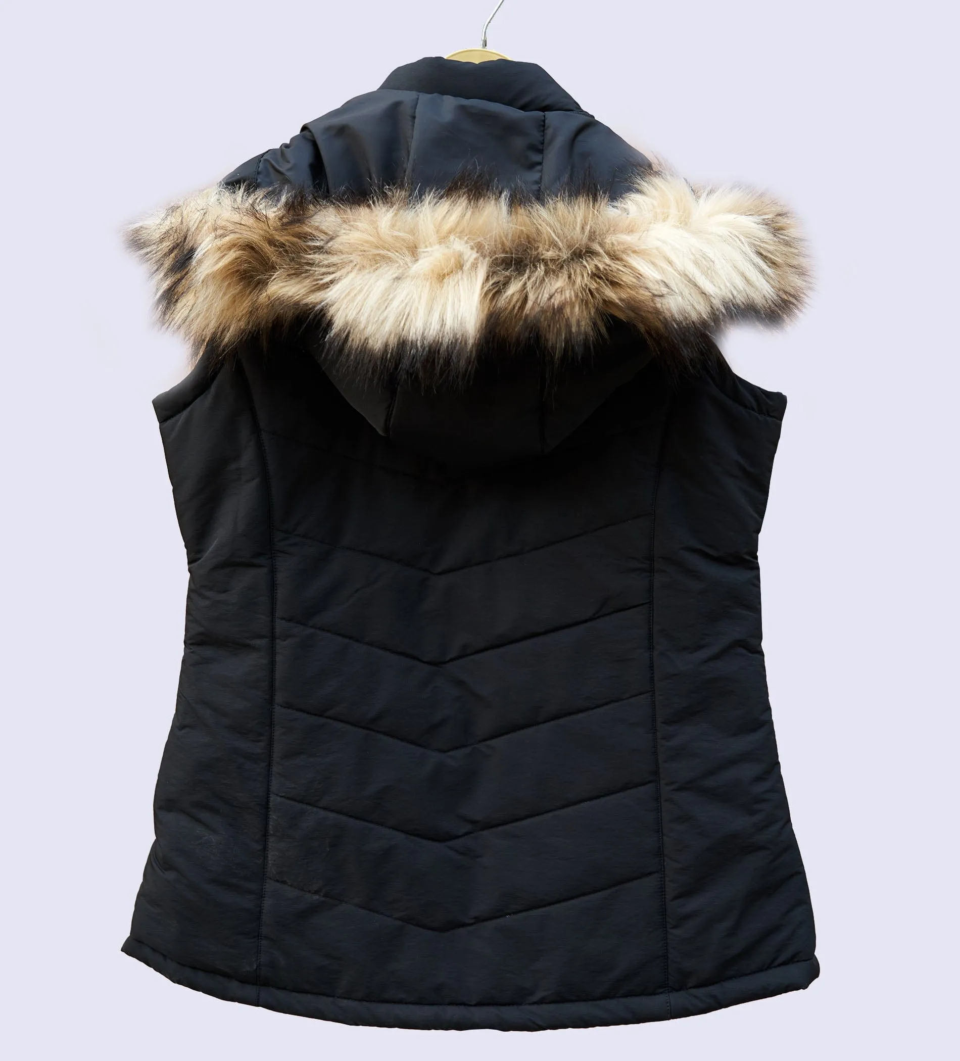 Sleek Sleeveless Down Puffer