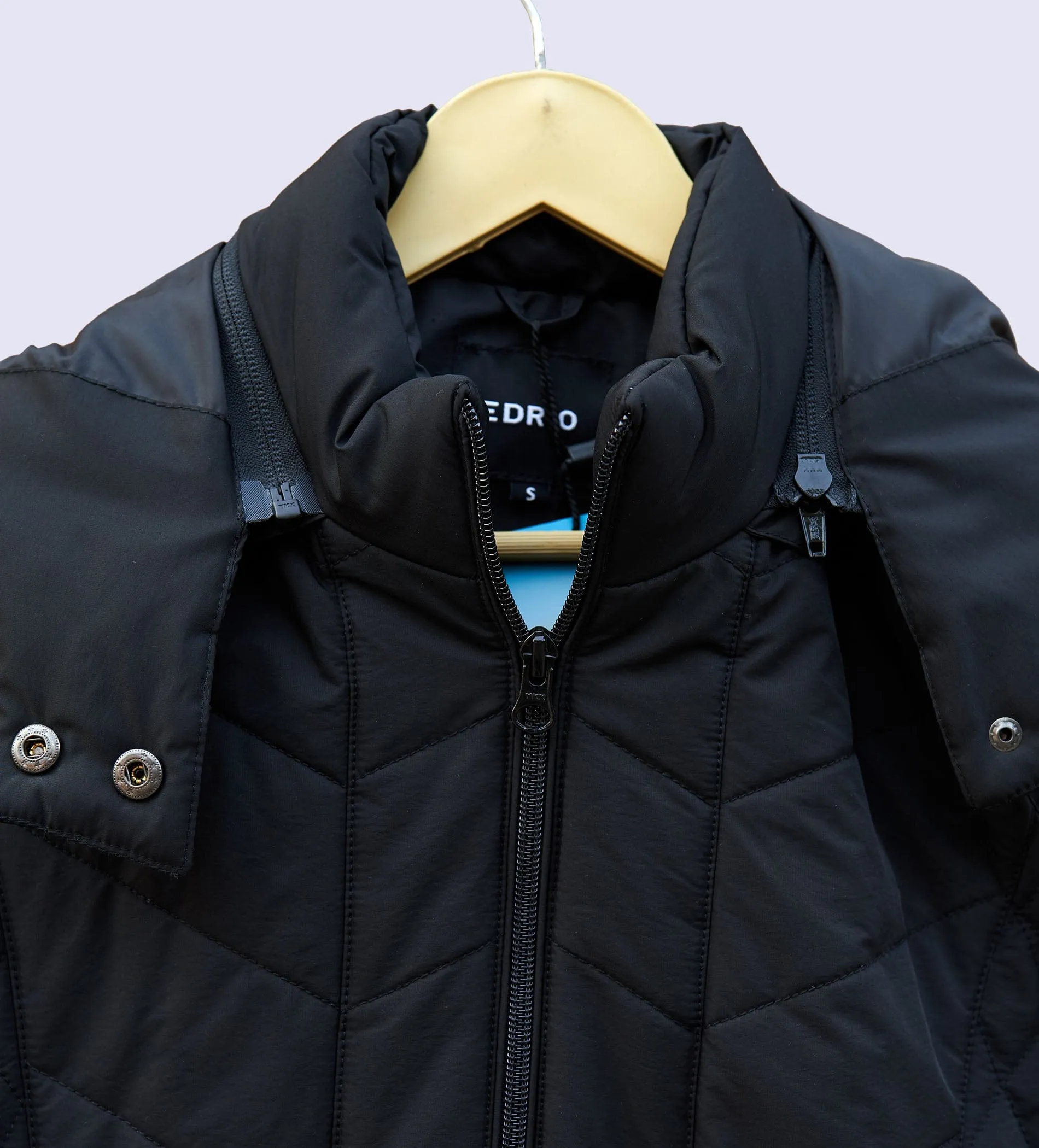 Sleek Sleeveless Down Puffer