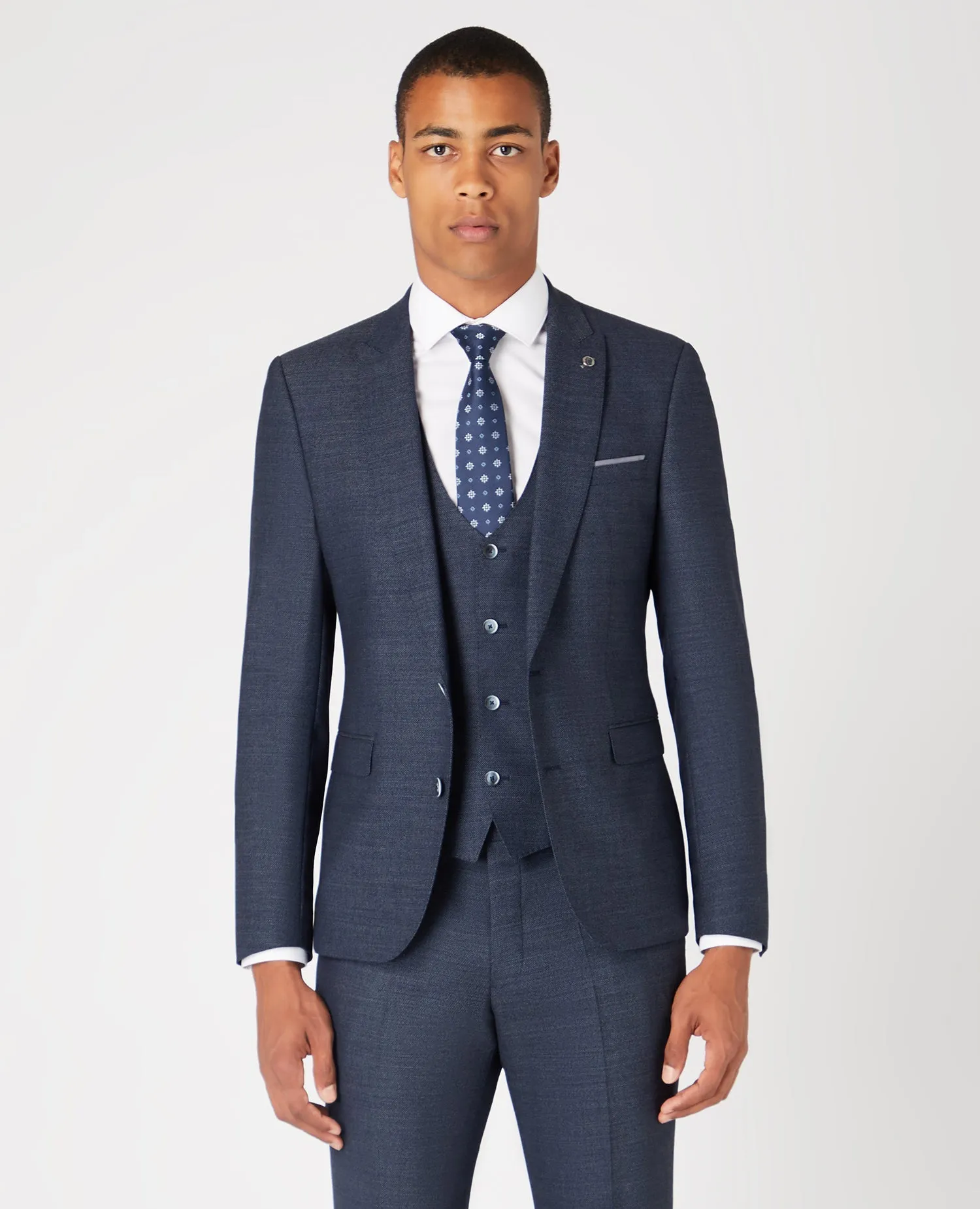 Slim Fit Wool-Rich Mix and Match Suit Jacket