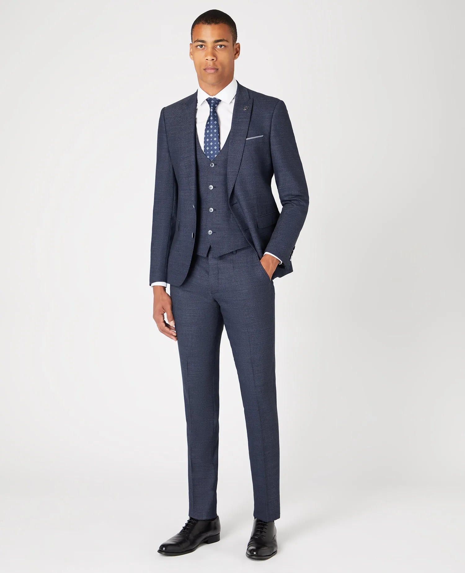 Slim Fit Wool-Rich Mix and Match Suit Jacket