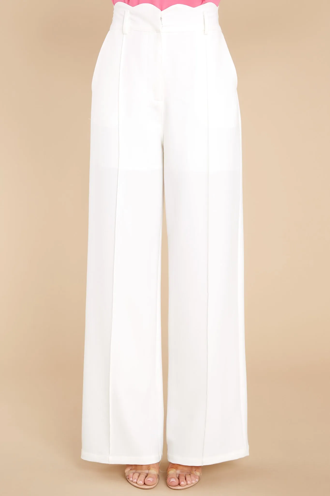 Sophisticated Class Ivory Pants