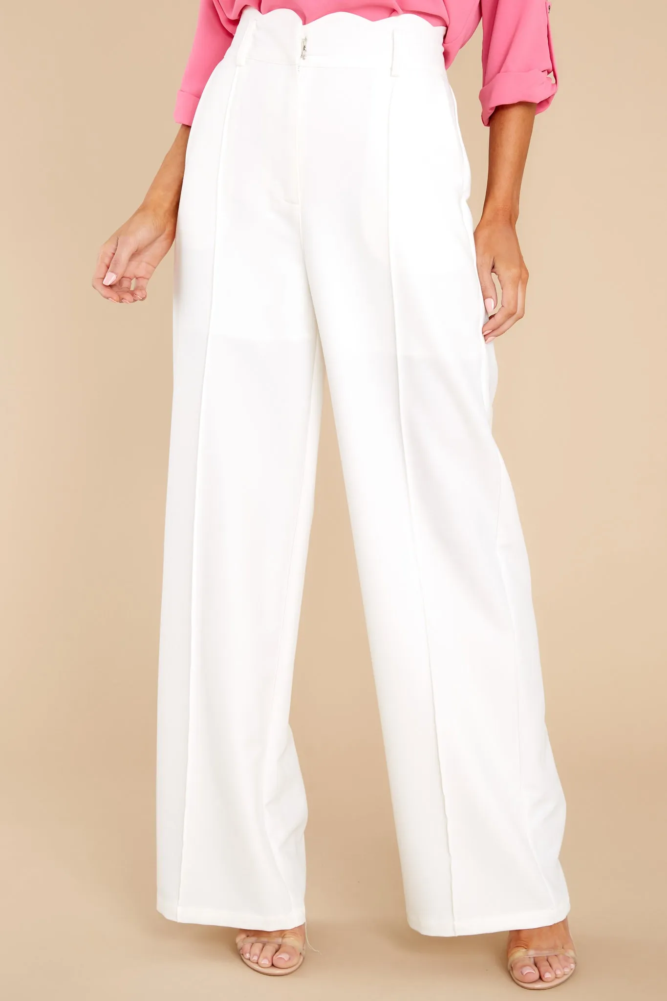 Sophisticated Class Ivory Pants