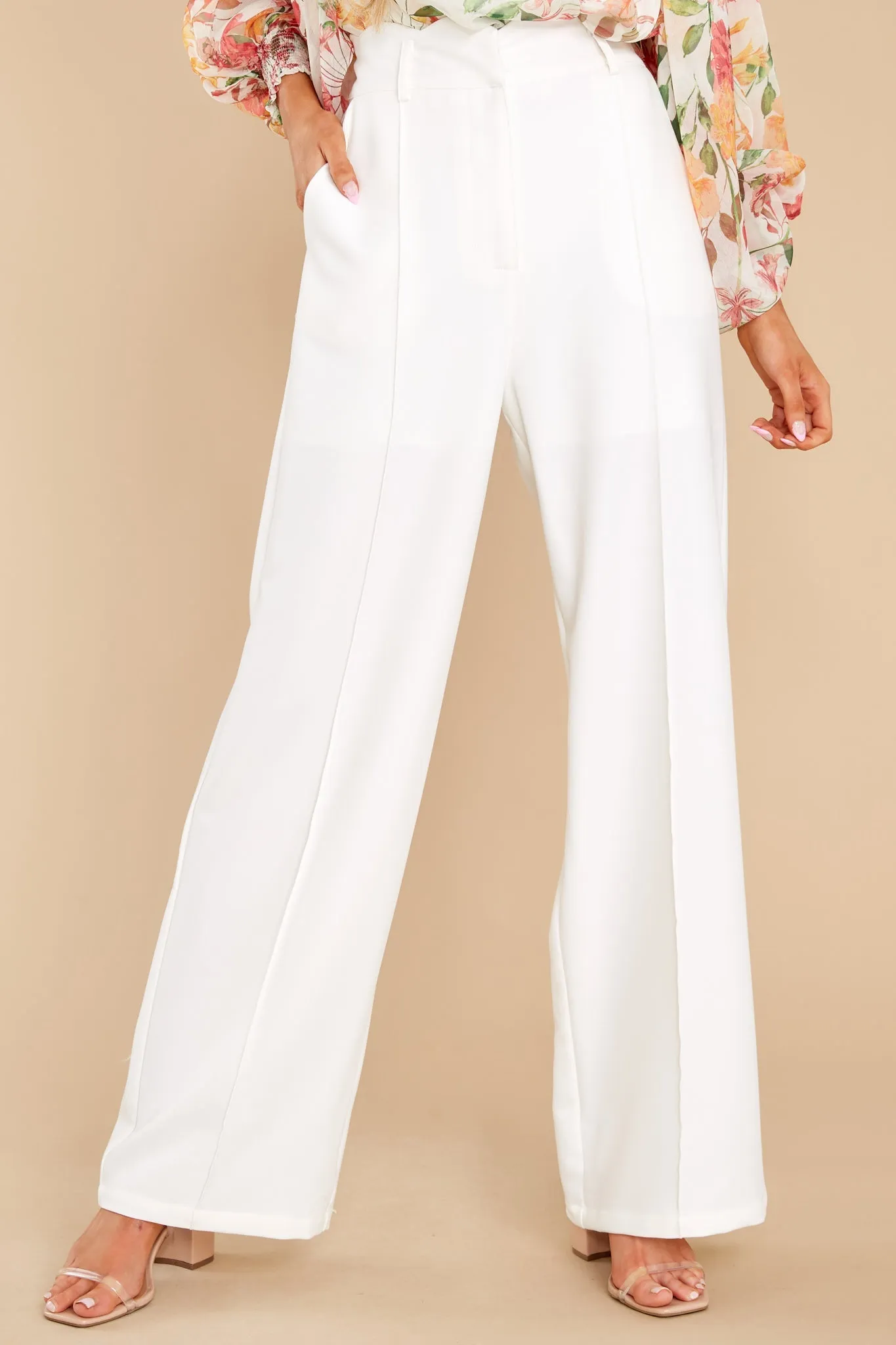 Sophisticated Class Ivory Pants