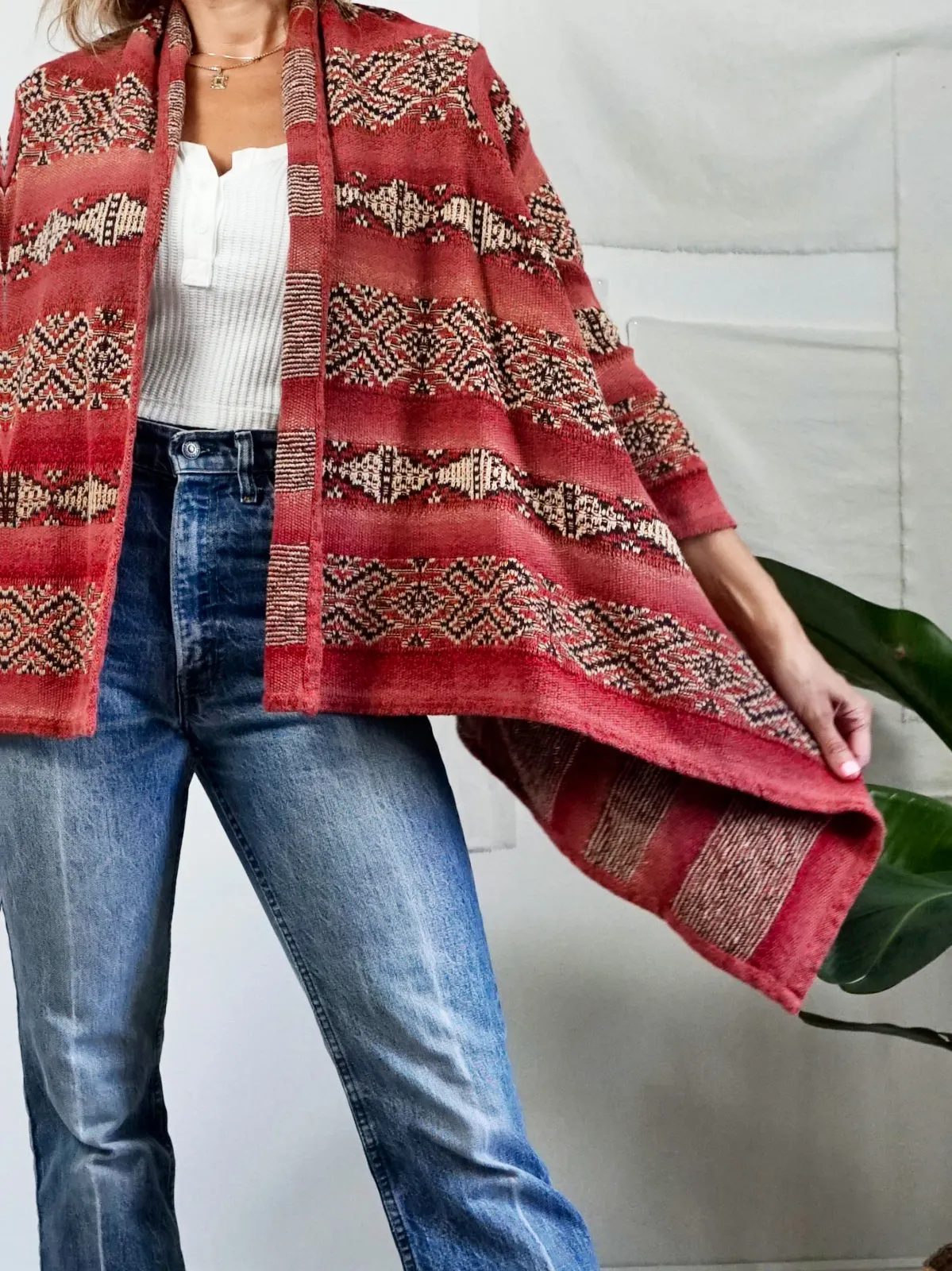 Southwestern Desert Blanket Sweater