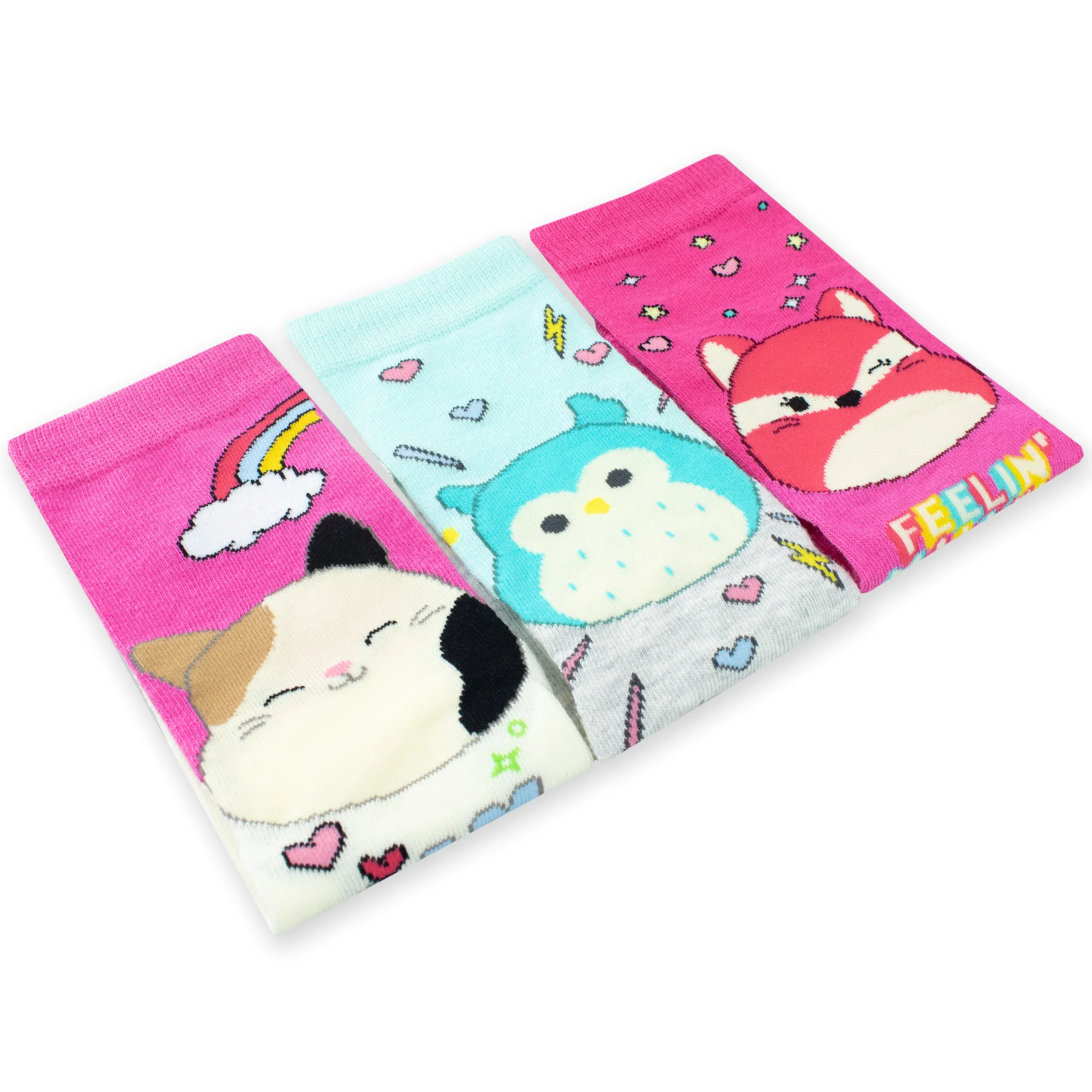 Squishmallows Socks 3 Pack