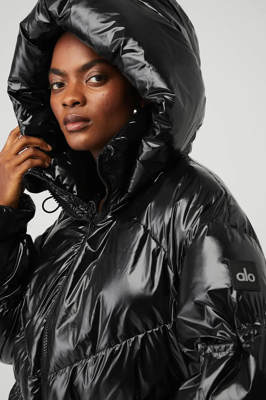 Stunner Puffer Jacket - Black