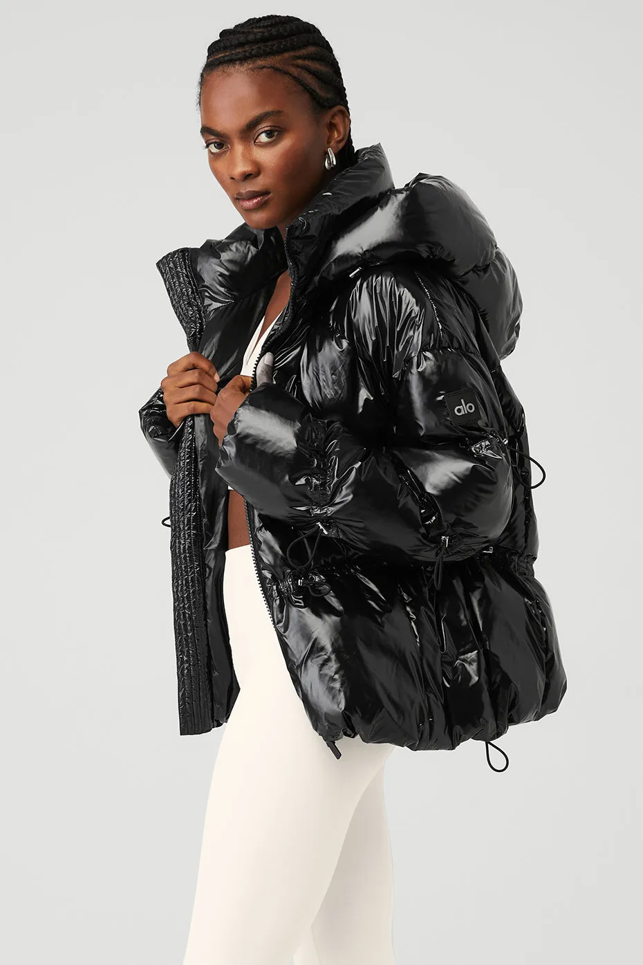 Stunner Puffer Jacket - Black