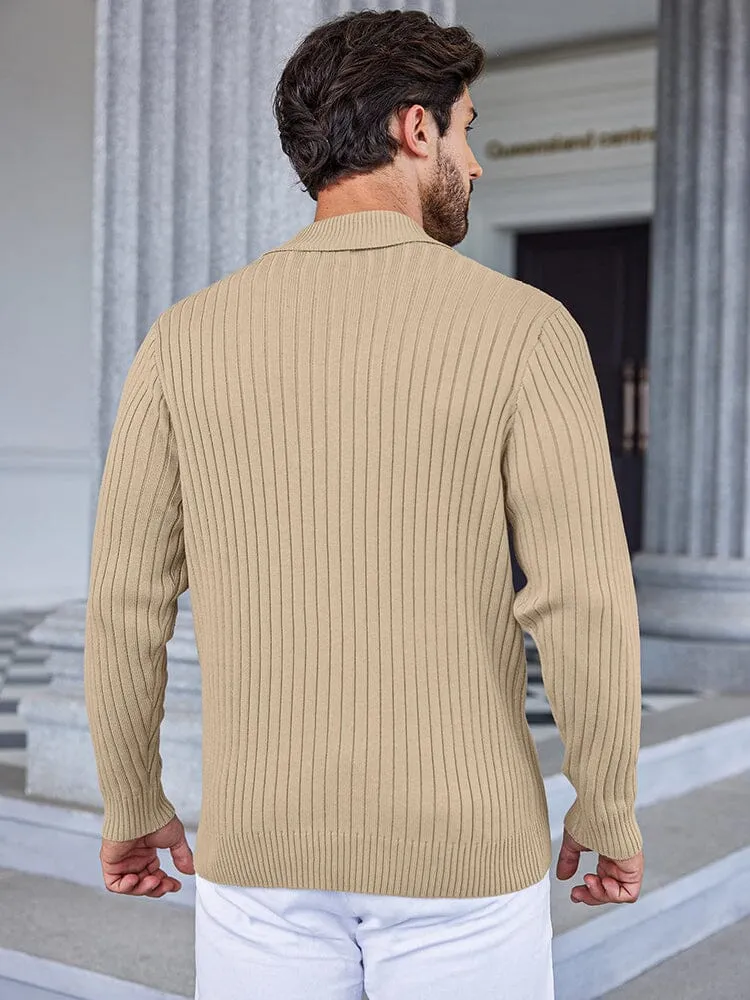 Stylish Shawl Collar Pullover Sweater (US Only)