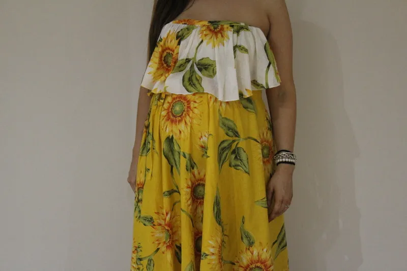 Sunflower Maternity Skirt