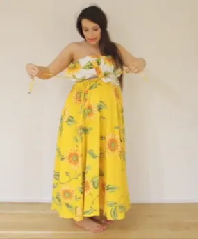 Sunflower Maternity Skirt