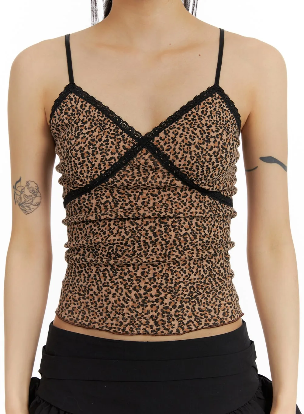 Sweetheart Leopard Print Tank Top CF429