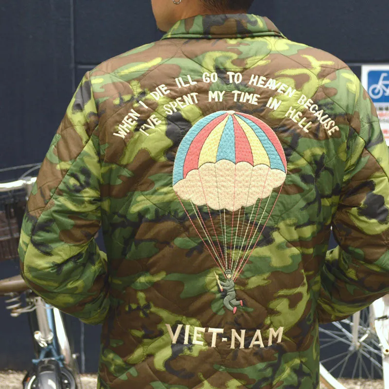 TAILOR TOYO "TT15548" Late 1960s Style Reversible Vietnam Jacket “VIETNAM DRAGON” × “PARACHUTE”