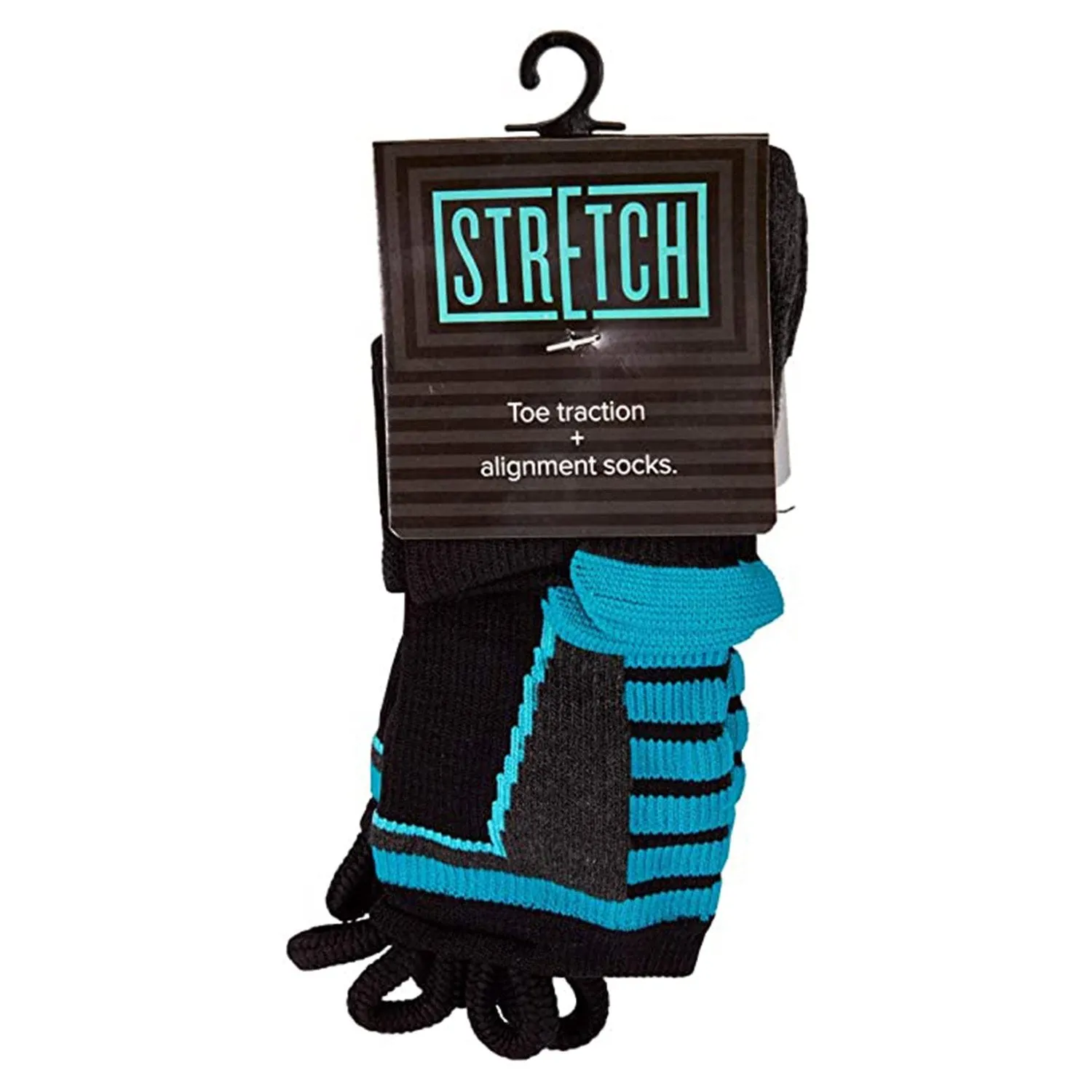 Toe Separator Socks by Stretch; Toe Spacer Foot Alignment Sock for Bunion Relief