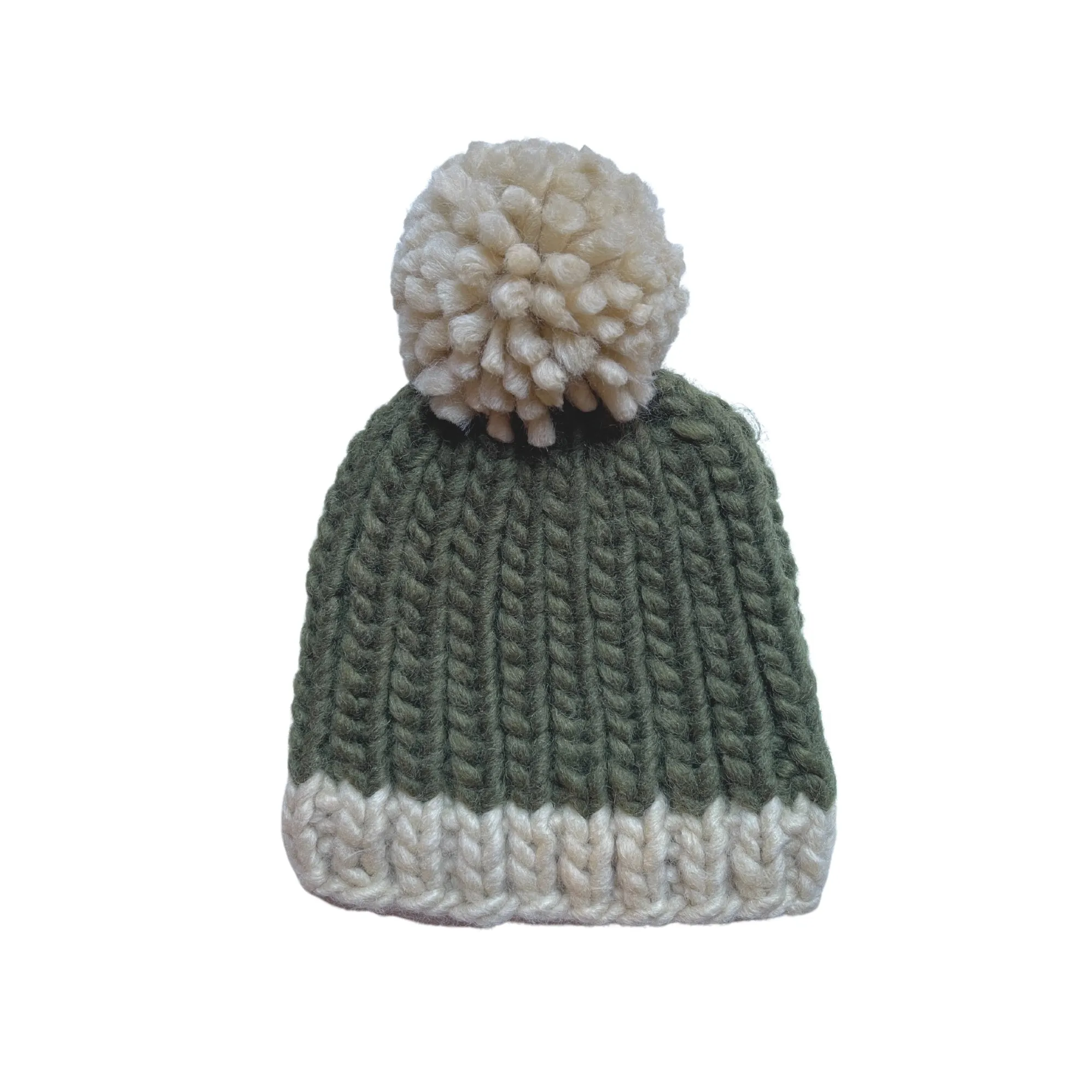 Traveller Chunky Beanie Khaki