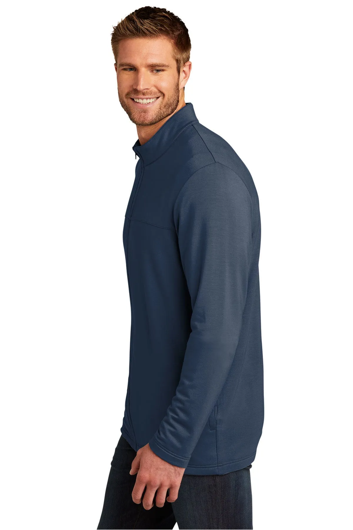 TravisMathew Newport Full-Zip Fleece Blue Nights