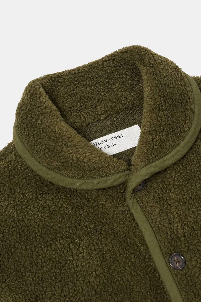 Universal Works Lancaster Jacket (Olive Mountain Fleece)