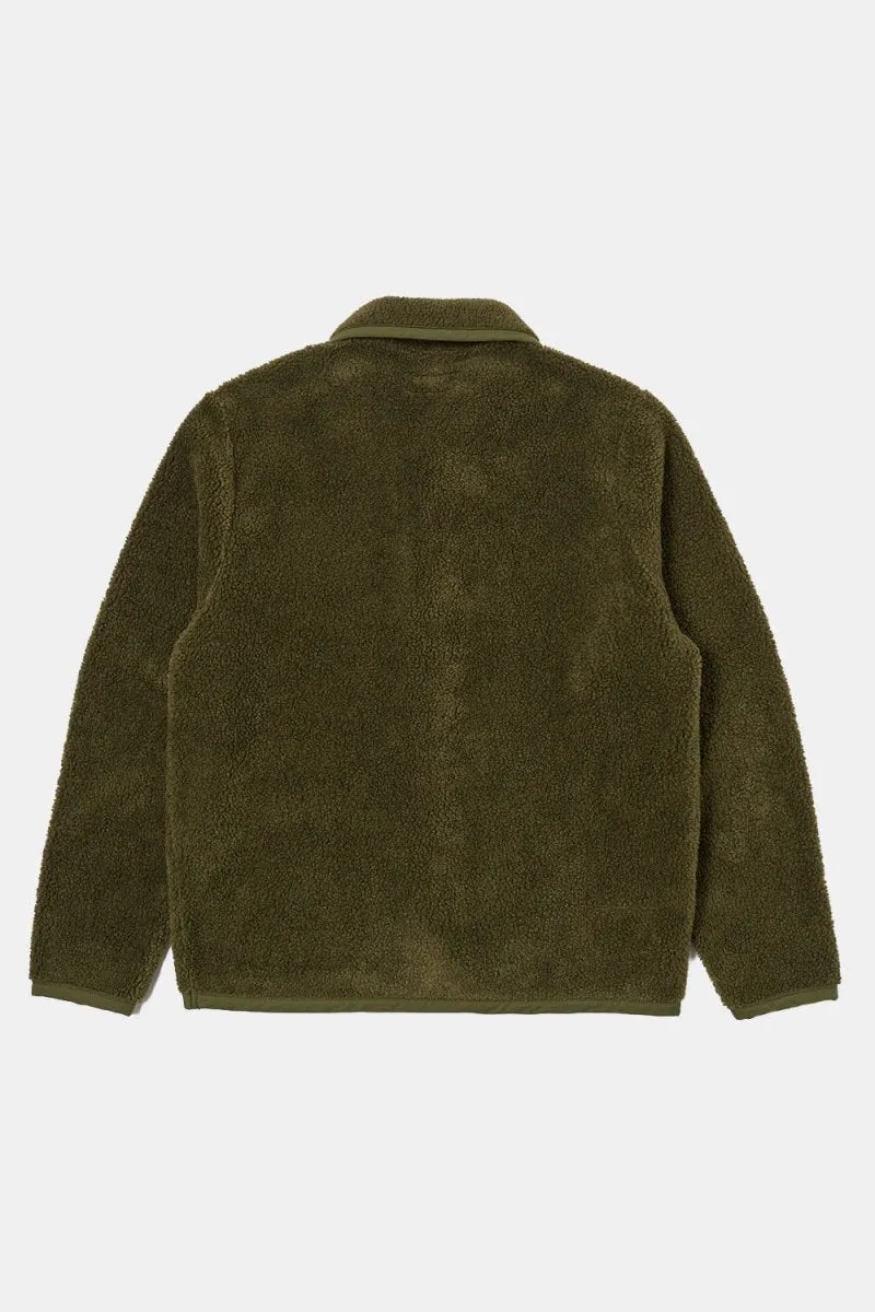 Universal Works Lancaster Jacket (Olive Mountain Fleece)