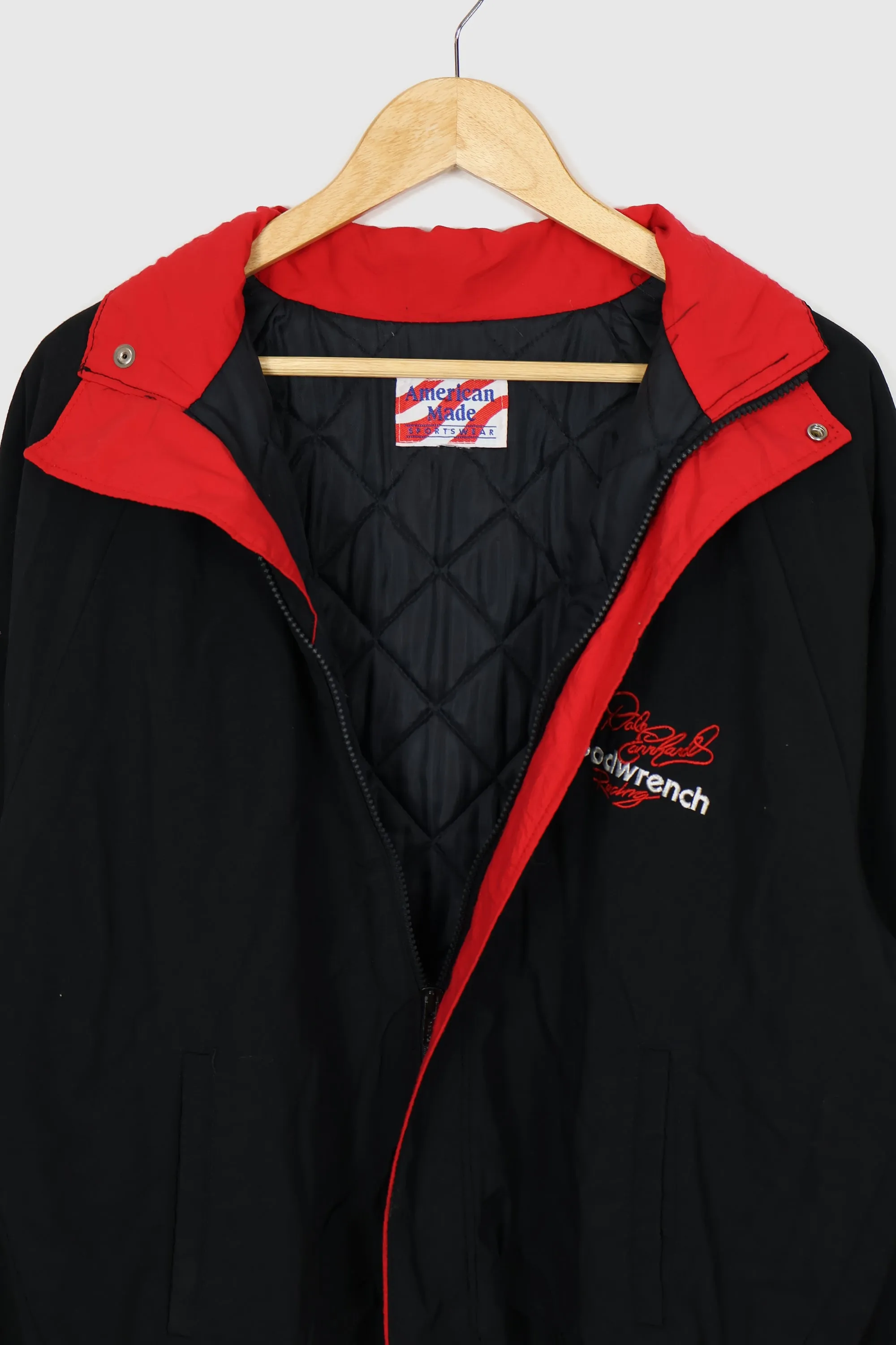 Vintage Dale Earnhardt Full Zip Puffer Jacket