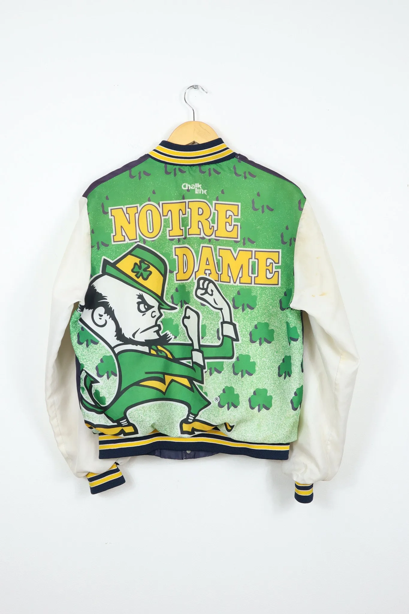 Vintage Notre Dame Snap Button Jacket