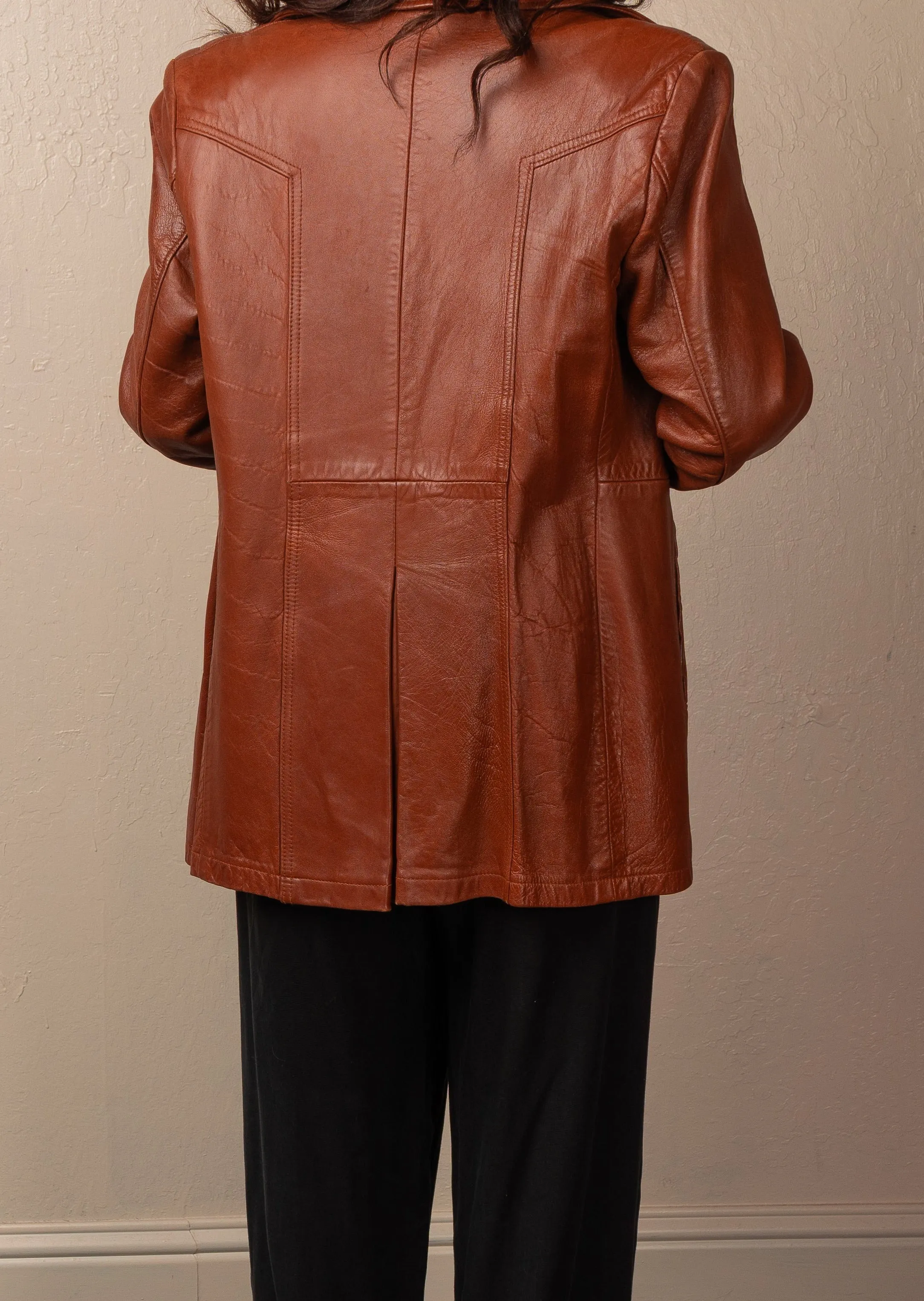 Vintage Sienna Leather Jacket