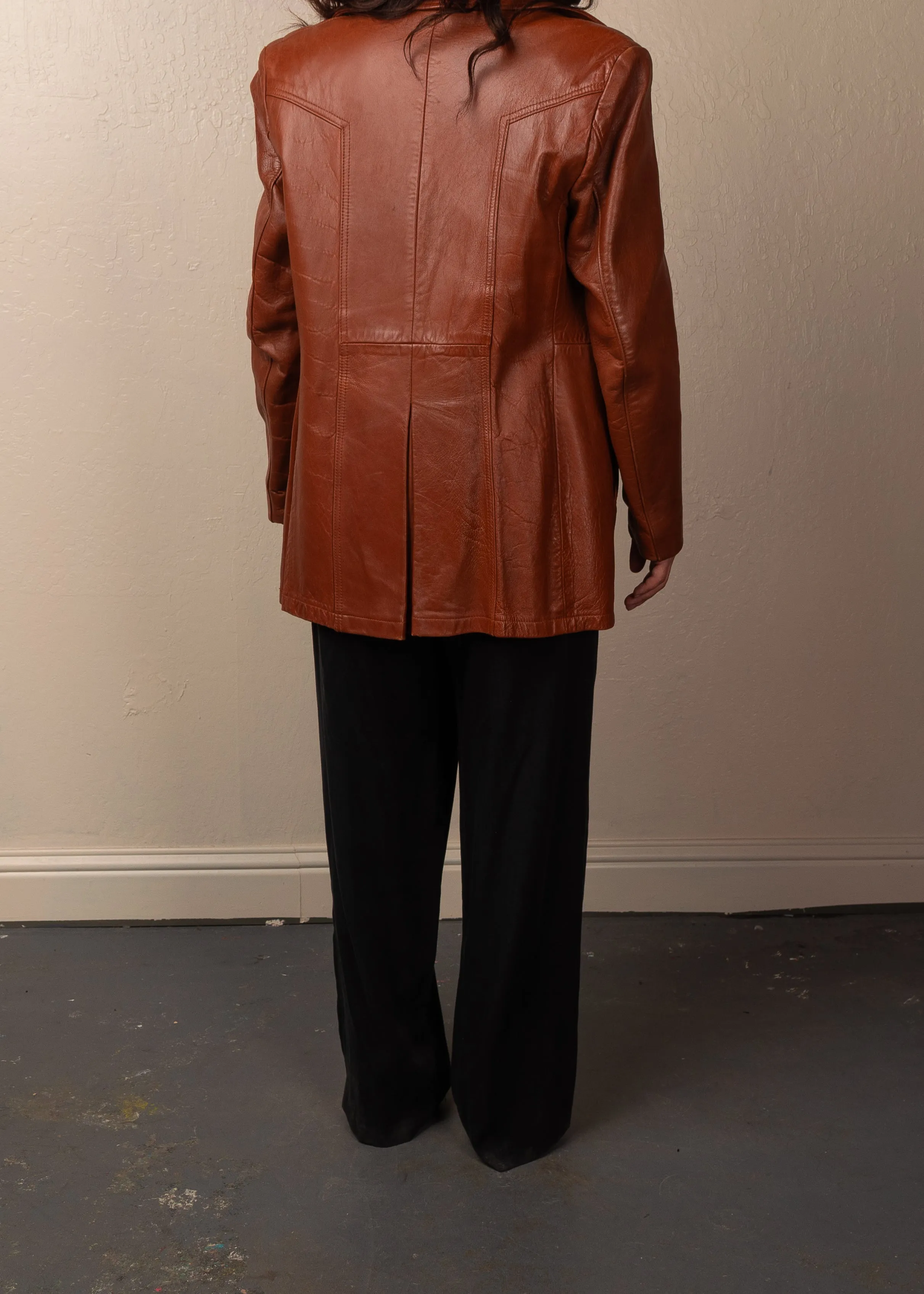 Vintage Sienna Leather Jacket