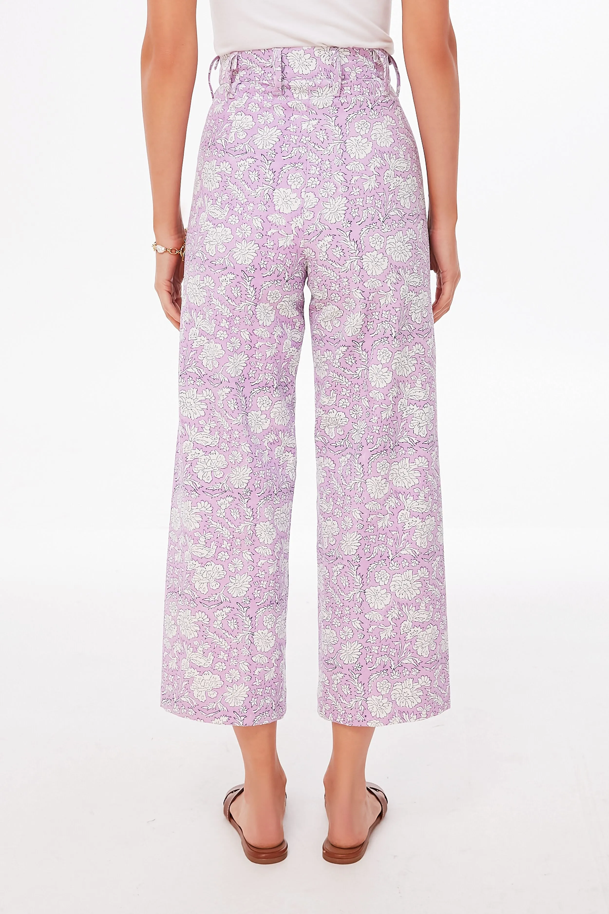 Violet and Indigo Nila Print Disco Pants