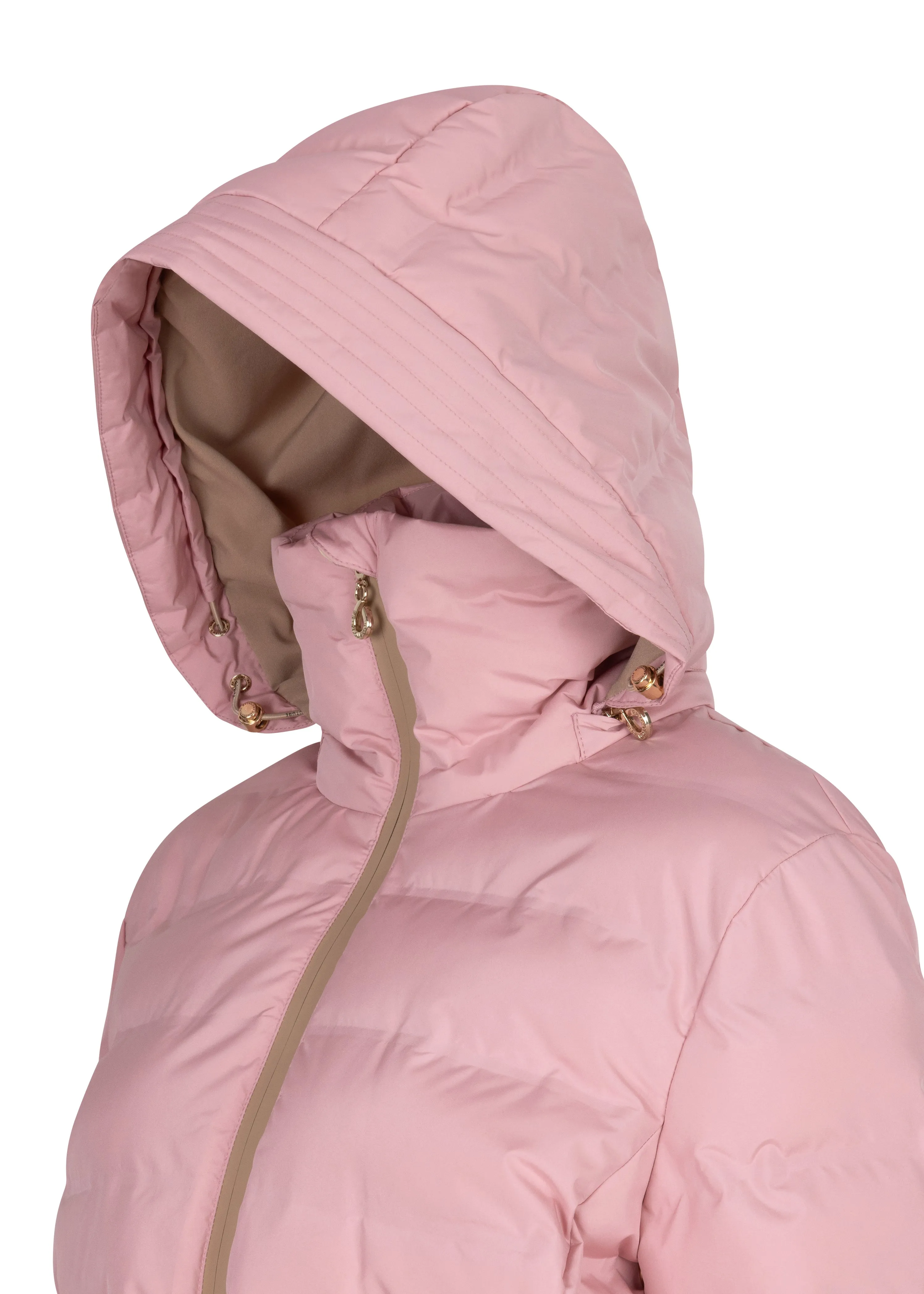 Waterproof Tailored Puffer Jacket 2.0  - Pink