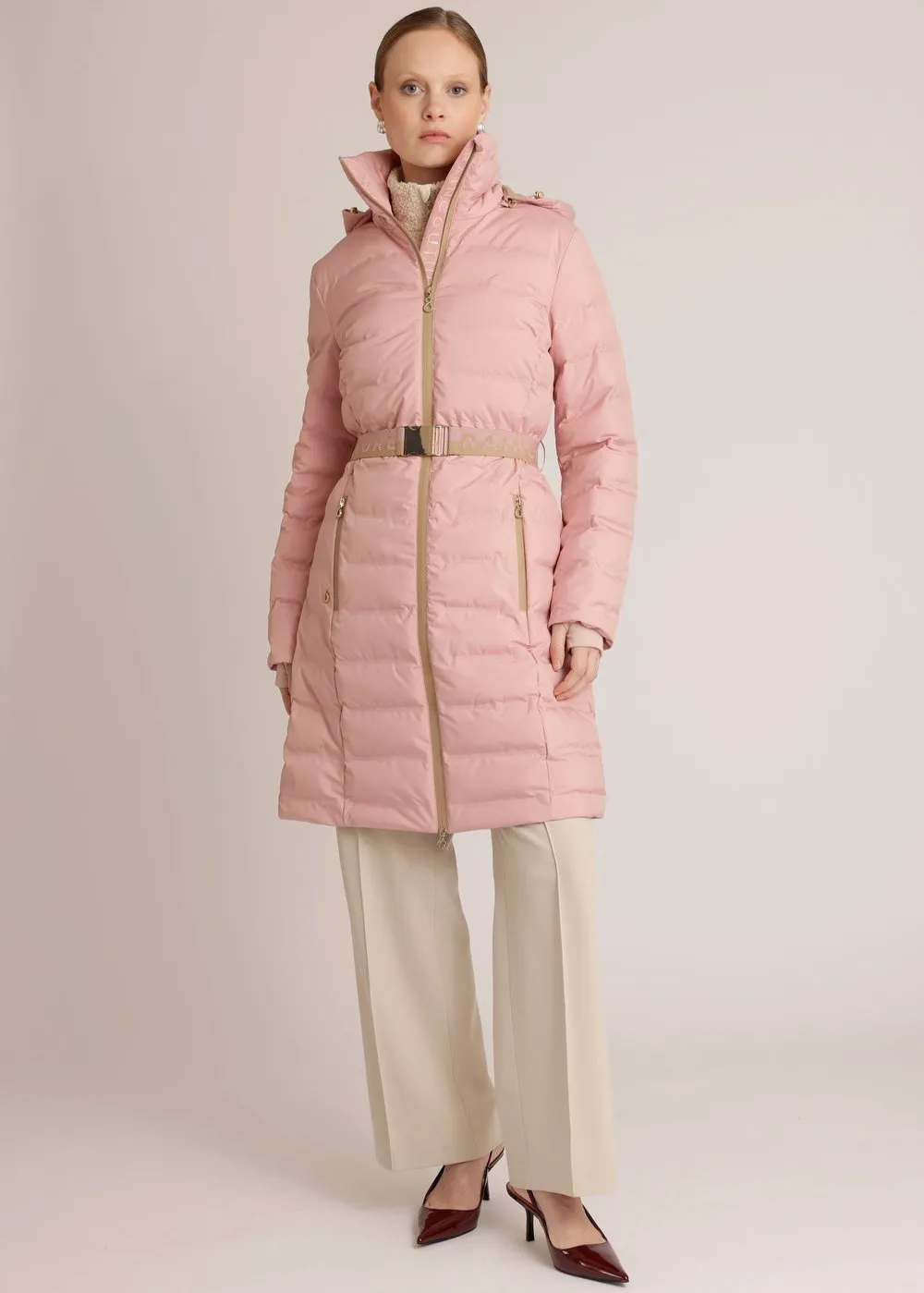 Waterproof Tailored Puffer Jacket 2.0  - Pink