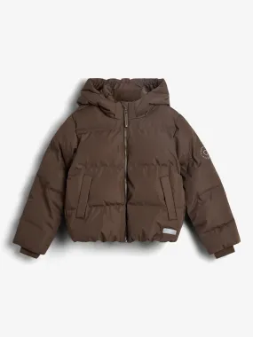 Winter Puffer Jacket - Tween - Dark Earth