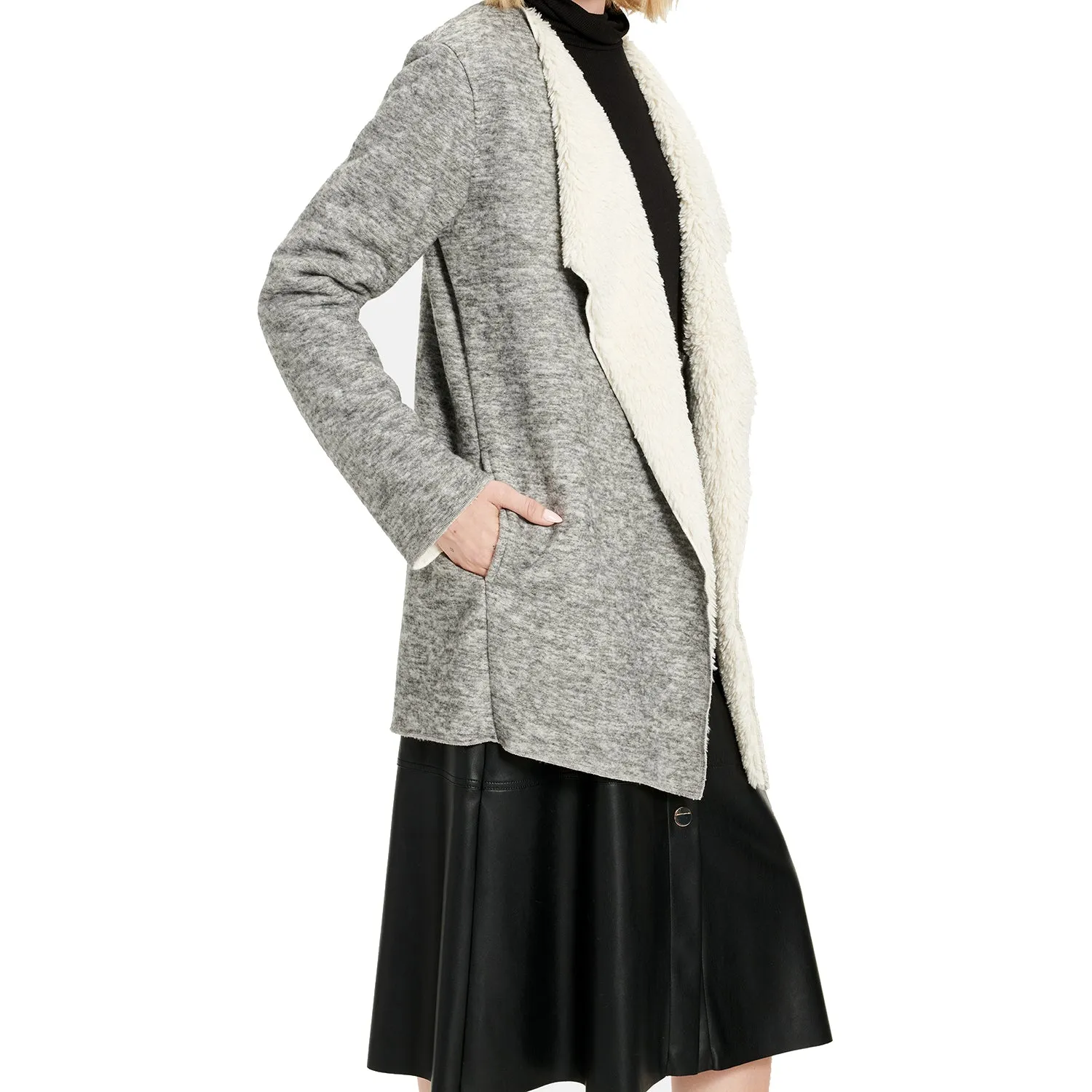 Women's UGG Abriana Shawl Cardigan Grey Heather