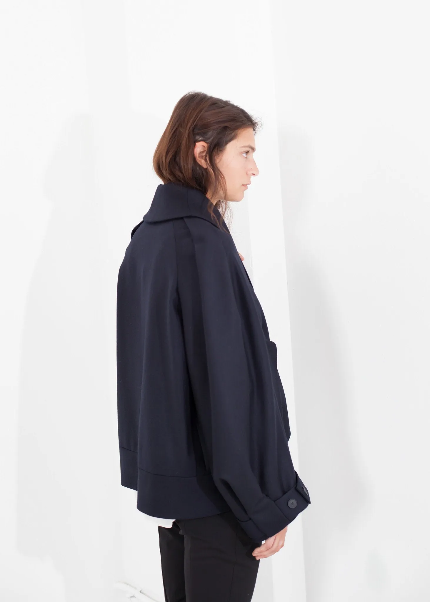 Wool Cocoon Jacket