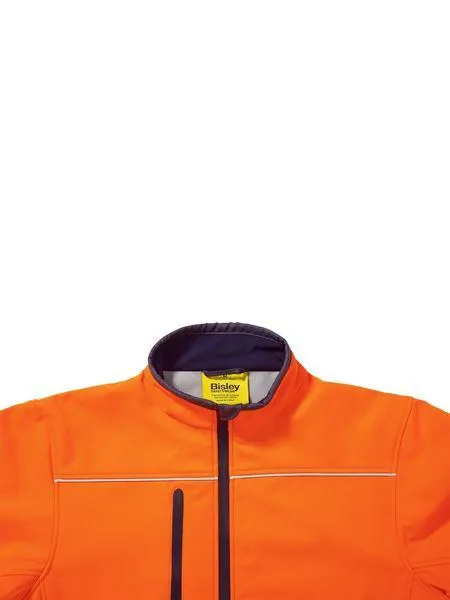 WSC- Men's Taped Hi Vis Soft Shell Jacket BJ6059T