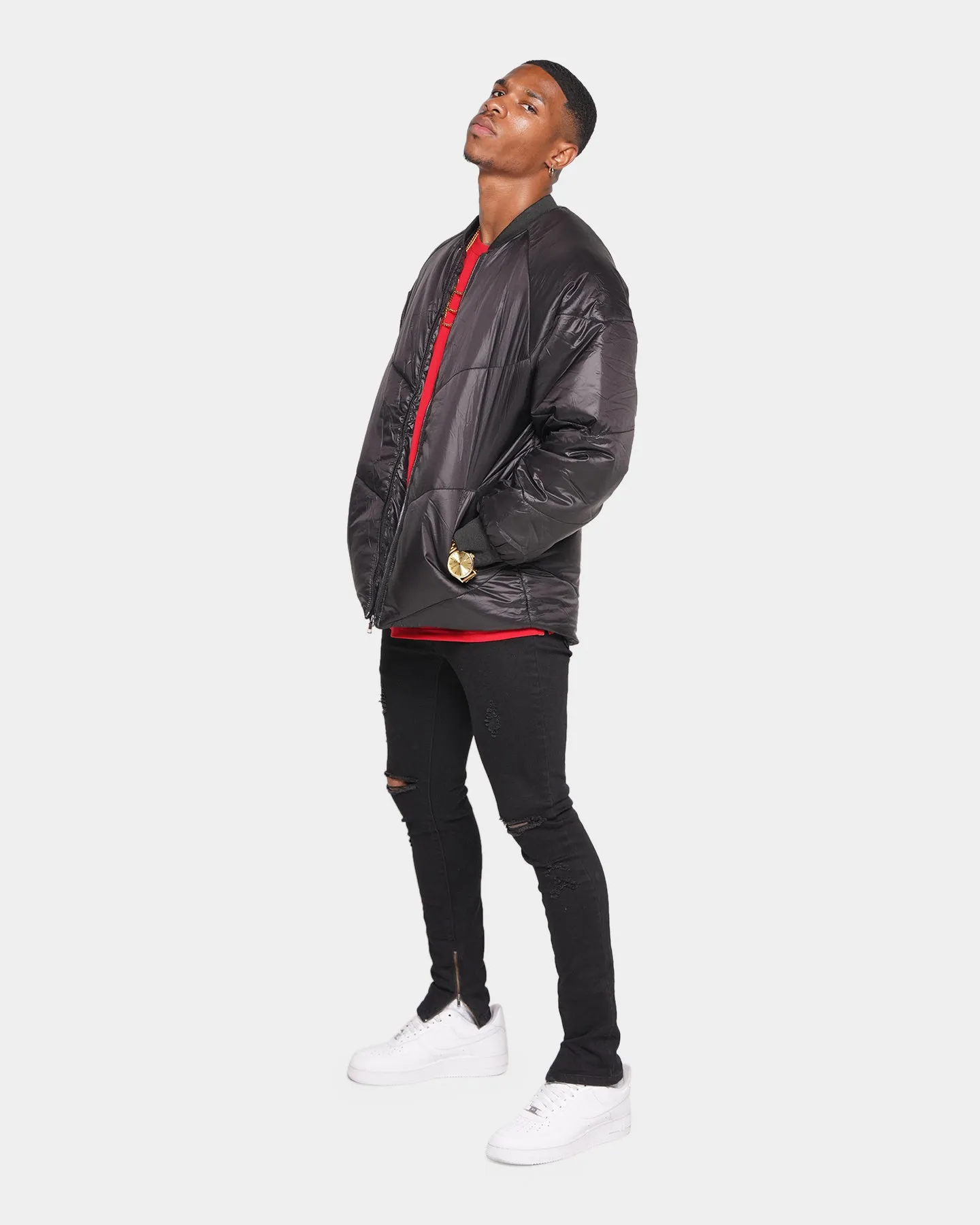 XXIII Tramore Puffer Bomber Jacket Black