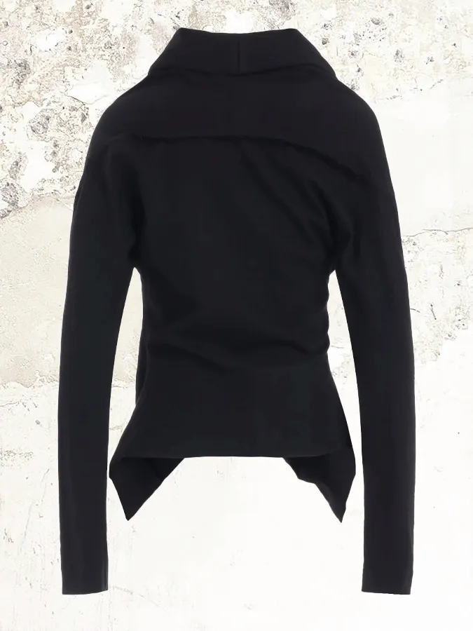 Yohji Yamamoto Collar wrap jacket