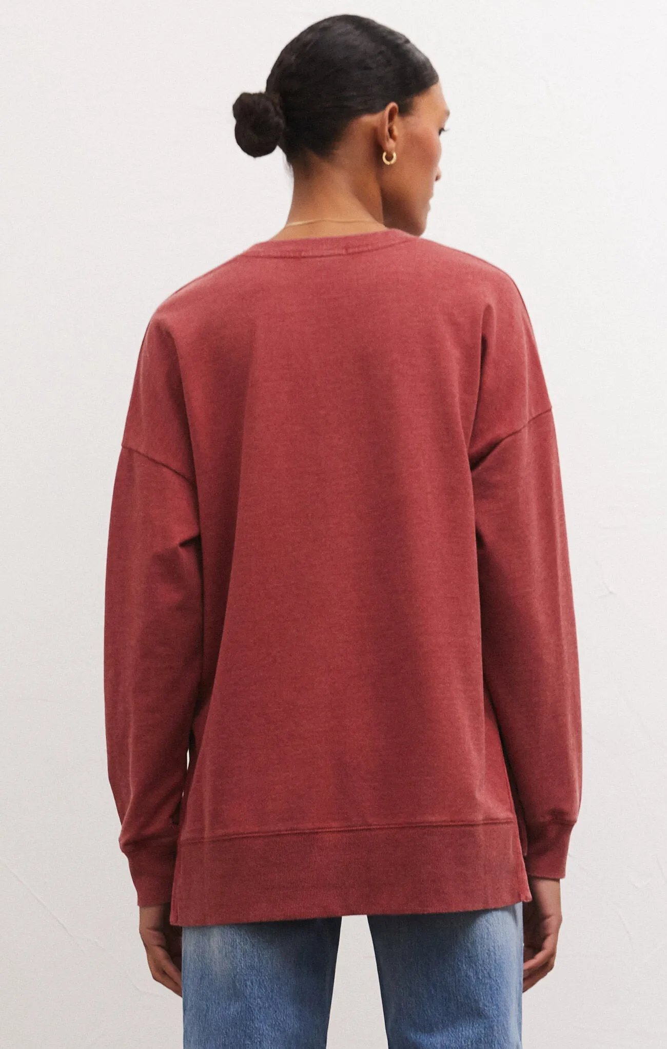 Z Supply Modern V-Neck Weekender Pullover