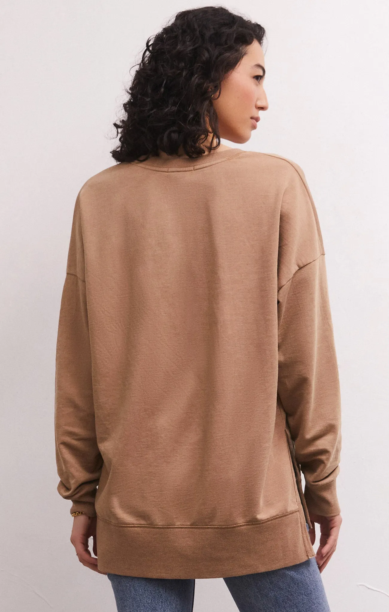 Z Supply Modern V-Neck Weekender Pullover